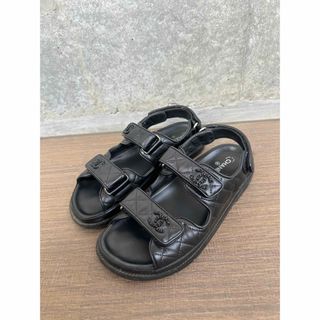 CHANEL - 未使用サイズ37❤️シャネル CHANEL ウェッジサンダル CHANEL - 未使用サイズ37❤️シャネル CHANEL ウェッジサンダル