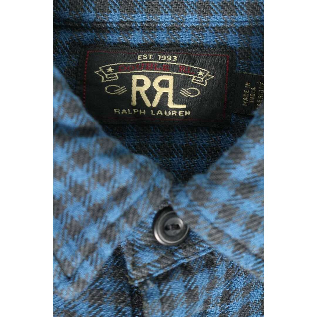 RRL - ダブルアールエル チェックネル長袖シャツ メンズ Mの通販 RRL - ダブルアールエル チェックネル長袖シャツ メンズ Mの通販