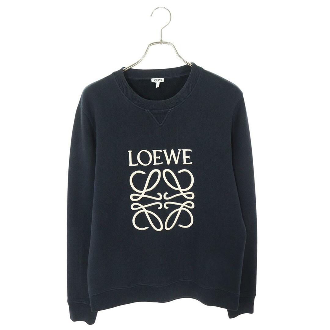 LOEWE - ロエベ H526Y24J02 アナグラム刺繍クルーネック LOEWE - ロエベ H526Y24J02 アナグラム刺繍クルーネック