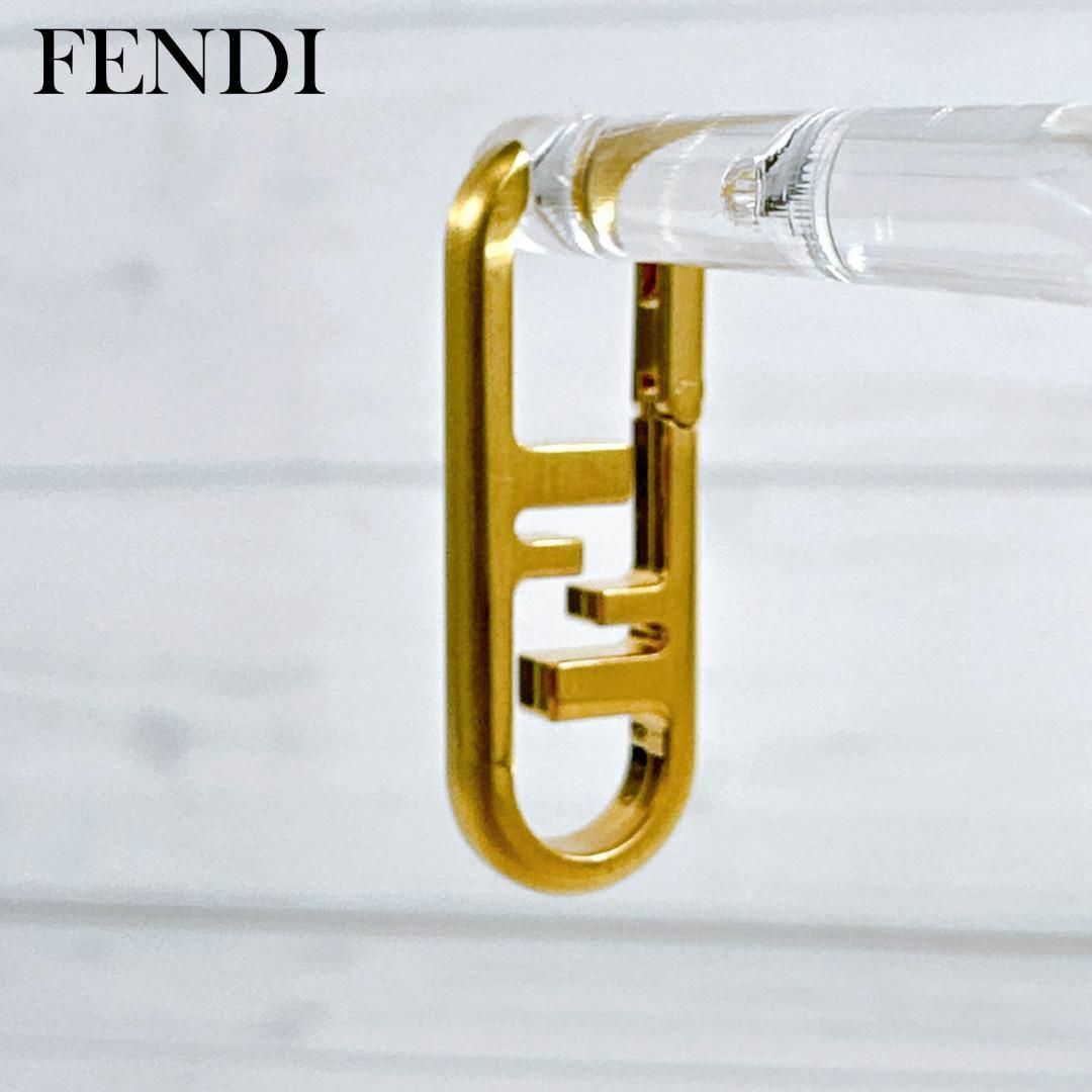 FENDI - FENDI フェンディ FFロゴ オーロック シングル ピアス FENDI - FENDI フェンディ FFロゴ オーロック シングル ピアス