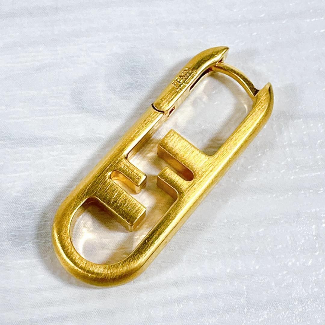 FENDI - FENDI フェンディ FFロゴ オーロック シングル ピアス FENDI - FENDI フェンディ FFロゴ オーロック シングル ピアス