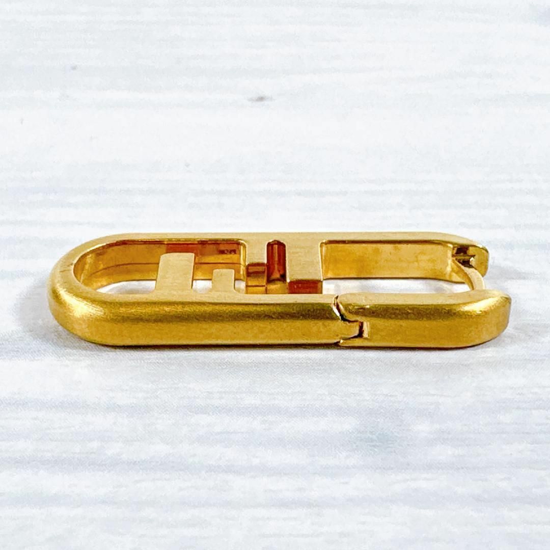 FENDI - FENDI フェンディ FFロゴ オーロック シングル ピアス FENDI - FENDI フェンディ FFロゴ オーロック シングル ピアス