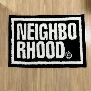 NEIGHBORHOOD - NEIGHBORHOOD × Gallery1950 ラグ マット 黒色の NEIGHBORHOOD - NEIGHBORHOOD × Gallery1950 ラグ マット 黒色の