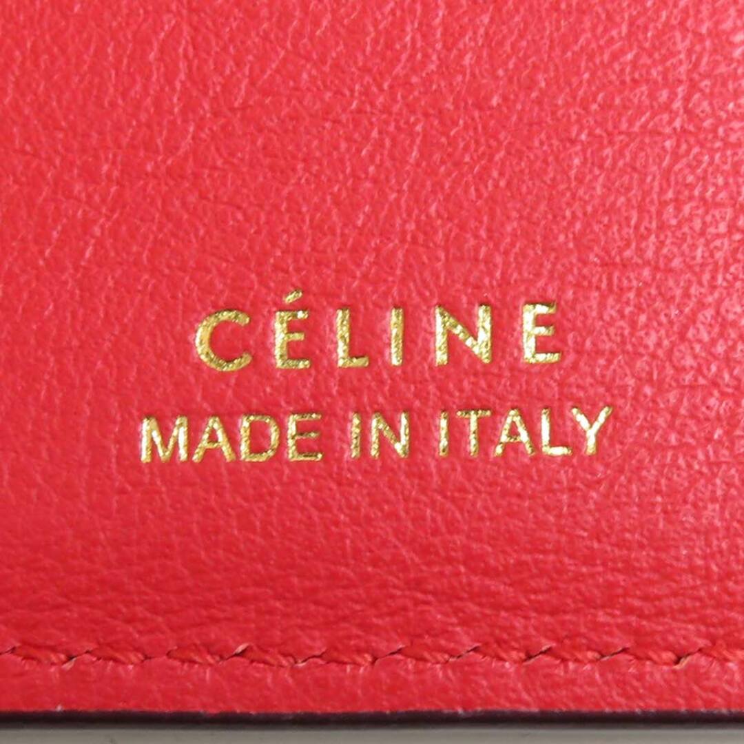 CELINE - セリーヌ CELINE 三つ折り財布 スモールフォールデッド CELINE - セリーヌ CELINE 三つ折り財布 スモールフォールデッド