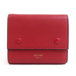 CELINE - セリーヌ CELINE 三つ折り財布 スモールフォールデッド CELINE - セリーヌ CELINE 三つ折り財布 スモールフォールデッド