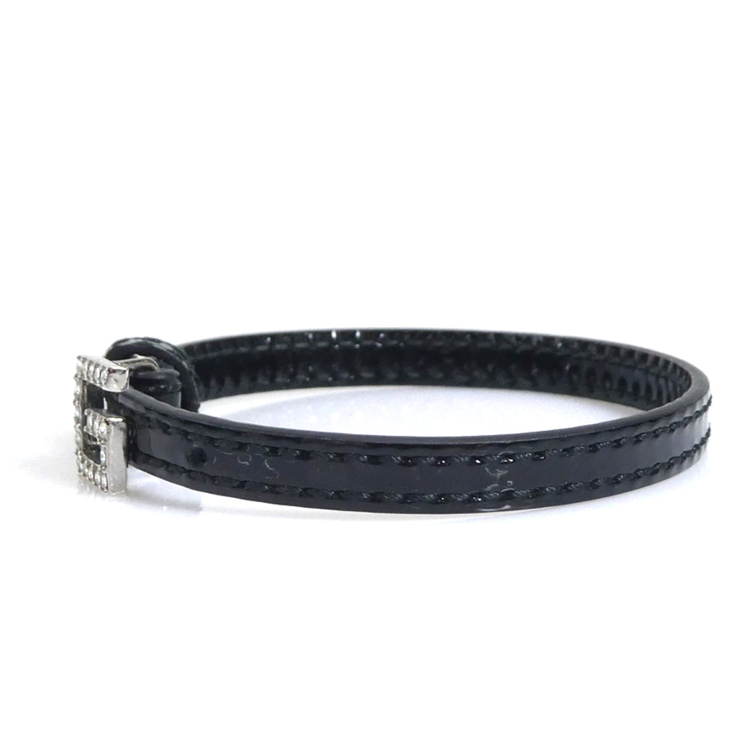 GUCCI - グッチ GUCCI ブレスレット エナメル ブラック GUCCI - グッチ GUCCI ブレスレット エナメル ブラック