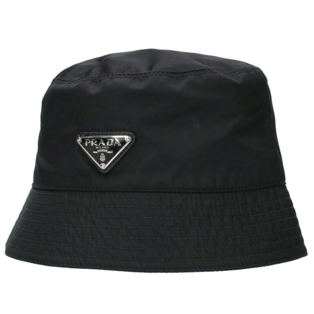 PRADA - プラダ 2HC137 RE-NYLON三角プレートナイロンバケット PRADA - プラダ 2HC137 RE-NYLON三角プレートナイロンバケット