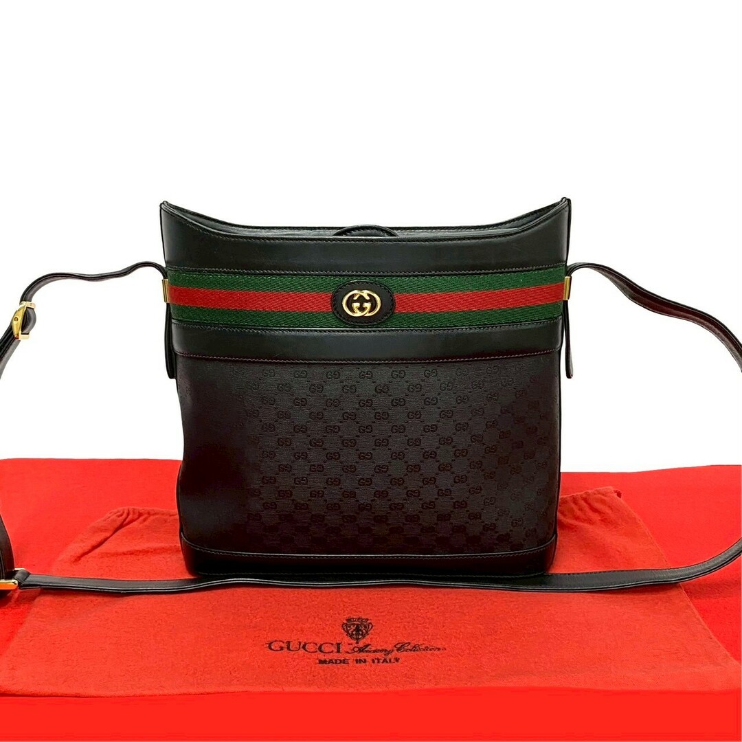 GUCCI - 極 美品 GUCCI グッチ オールドグッチ シェリーライン GUCCI - 極 美品 GUCCI グッチ オールドグッチ シェリーライン
