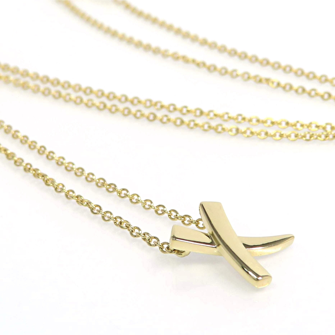 Tiffany & Co. - TIFFANY&Co ティファニー 750 キス ネックレス Tiffany & Co. - TIFFANY&Co ティファニー 750 キス ネックレス