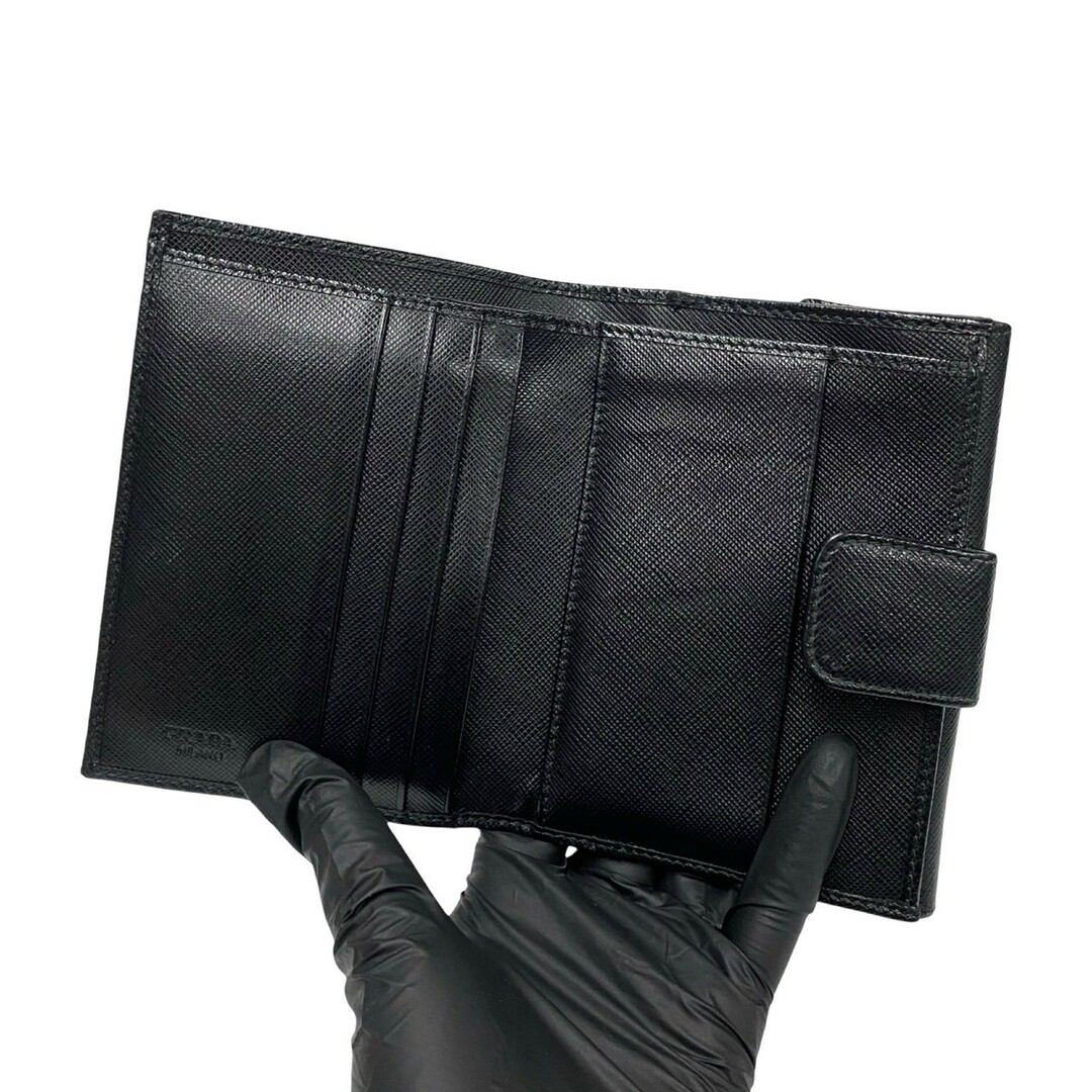 PRADA - 極 美品 PRADA プラダ 三角ロゴ プレート 金具 PRADA - 極 美品 PRADA プラダ 三角ロゴ プレート 金具