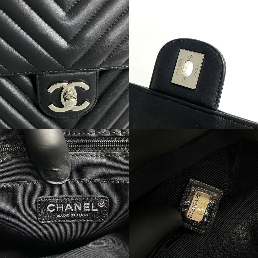 CHANEL - ほぼ未使用 シール有 22番台 CHANEL シャネル V CHANEL - ほぼ未使用 シール有 22番台 CHANEL シャネル V