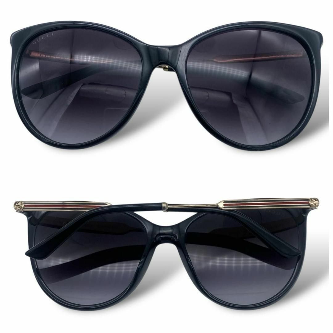 GUCCI - 【美品】GUCCI sunglasses シェリーライン アジアン GUCCI - 【美品】GUCCI sunglasses シェリーライン アジアン