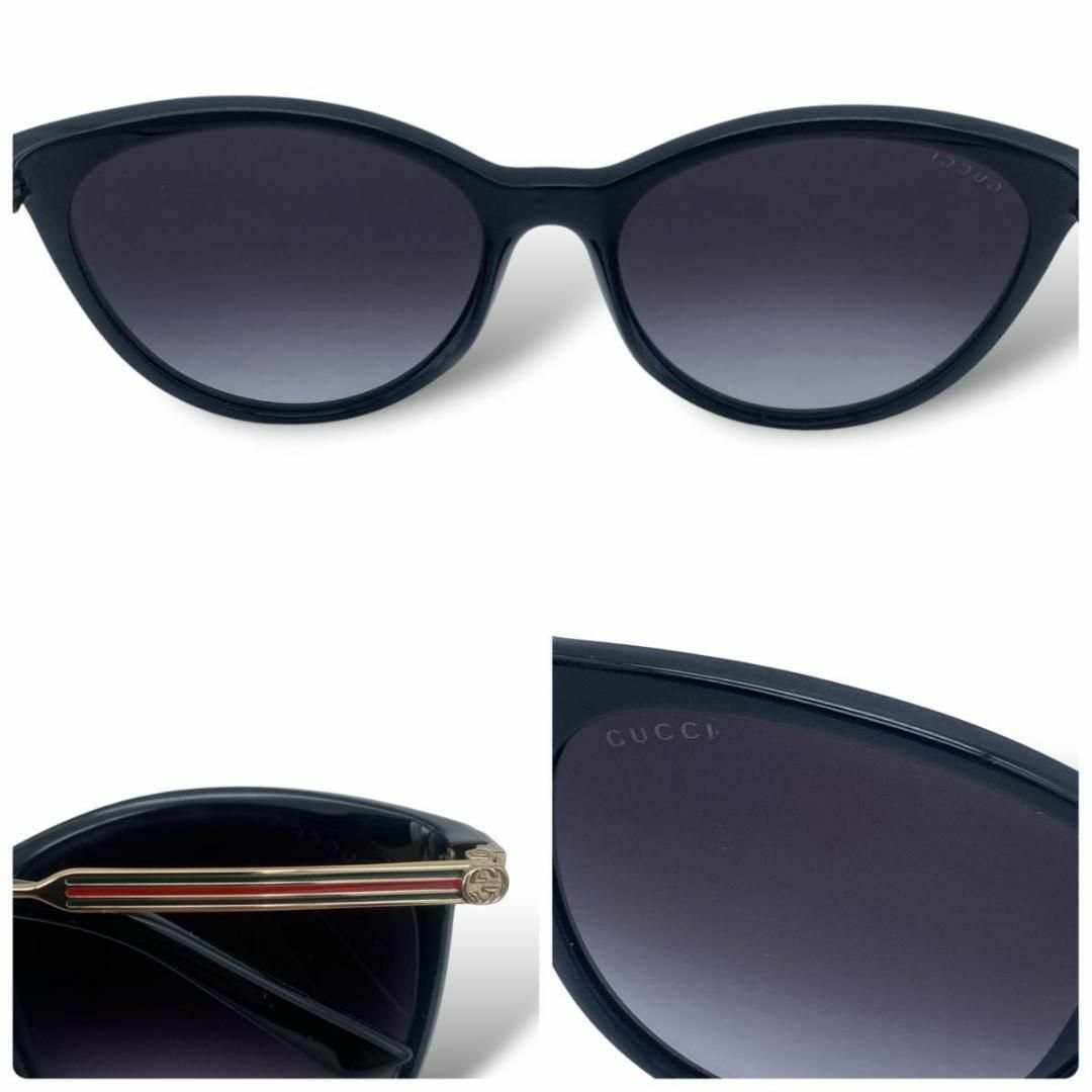 GUCCI - 【美品】GUCCI sunglasses シェリーライン アジアン GUCCI - 【美品】GUCCI sunglasses シェリーライン アジアン