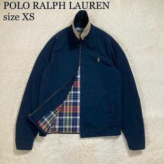 ポロラルフローレン(POLO RALPH LAUREN)の美品 ポロラルフローレン ドリズラージャケット ポニーロゴ コットン ブルゾン(ブルゾン)