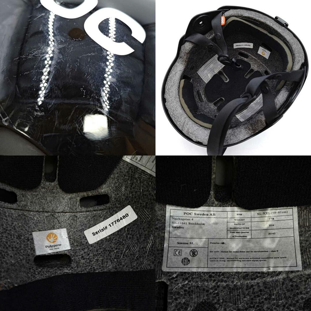 ポック POC Sinuse SL スキー ヘルメット レーシング XL-XXL(59 ポック POC Sinuse SL スキー ヘルメット レーシング XL-XXL(59