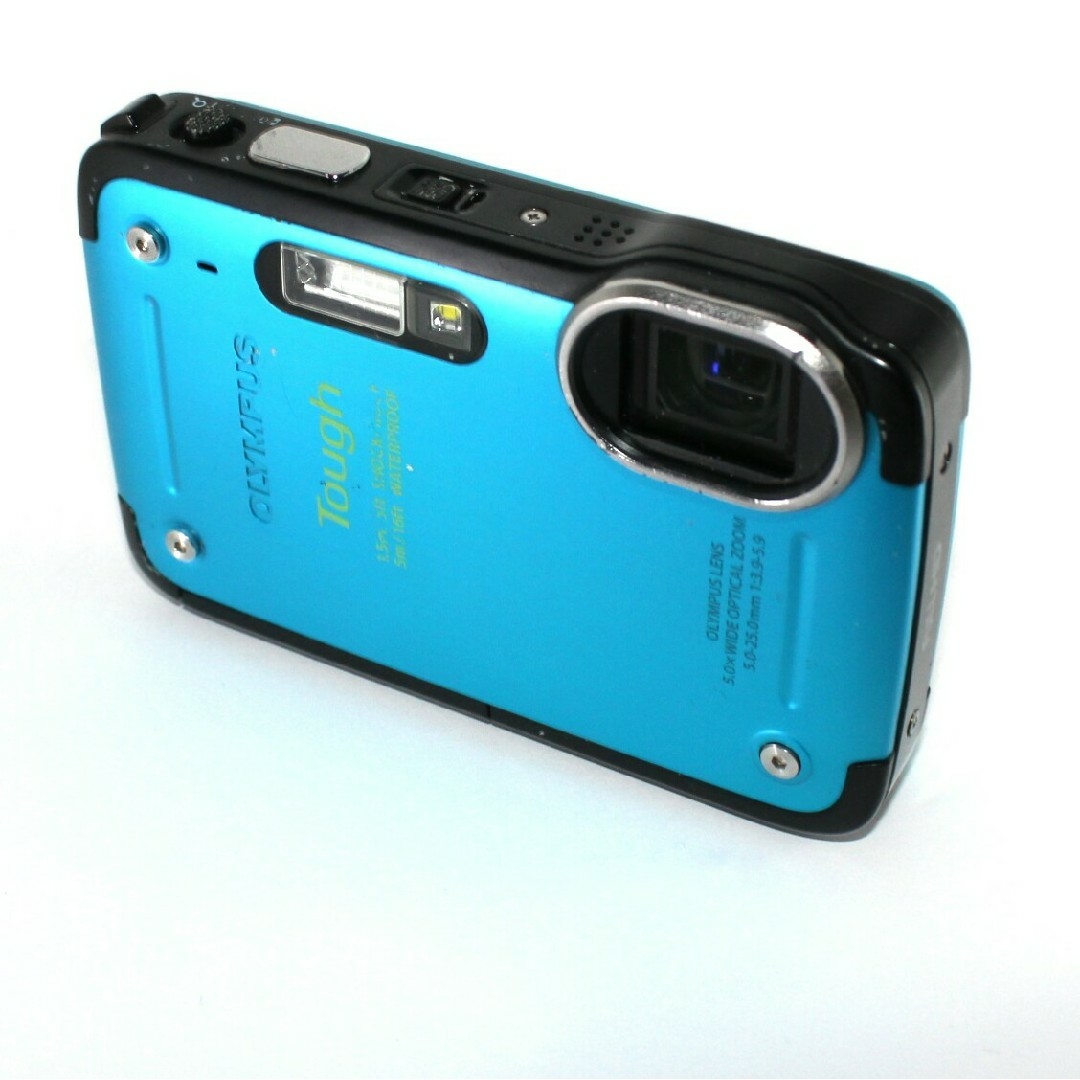 OLYMPUS - OLYMPUS STYLUS TG-625 Tough 青 コンデジ ジャンクの OLYMPUS - OLYMPUS STYLUS TG-625 Tough 青 コンデジ ジャンクの