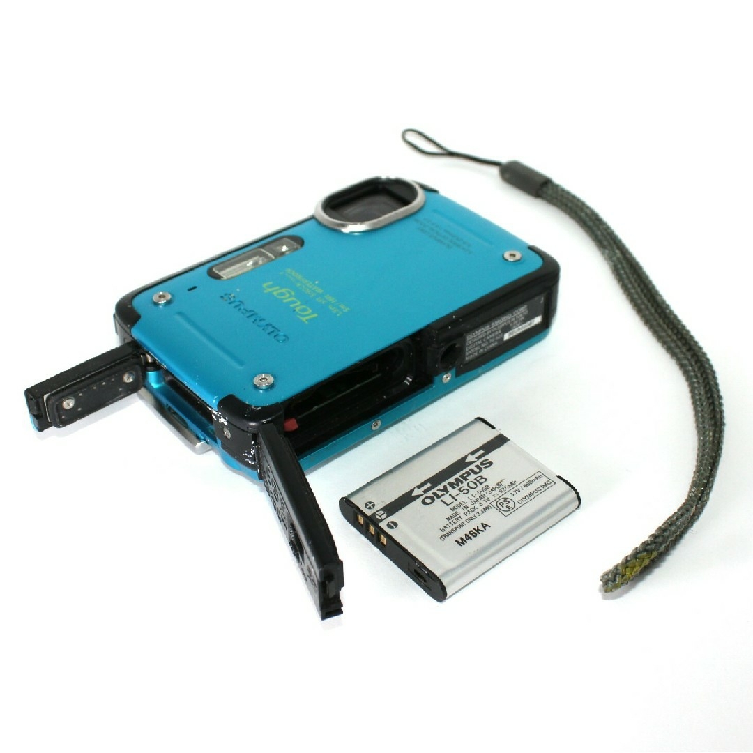 OLYMPUS - OLYMPUS STYLUS TG-625 Tough 青 コンデジ ジャンクの OLYMPUS - OLYMPUS STYLUS TG-625 Tough 青 コンデジ ジャンクの