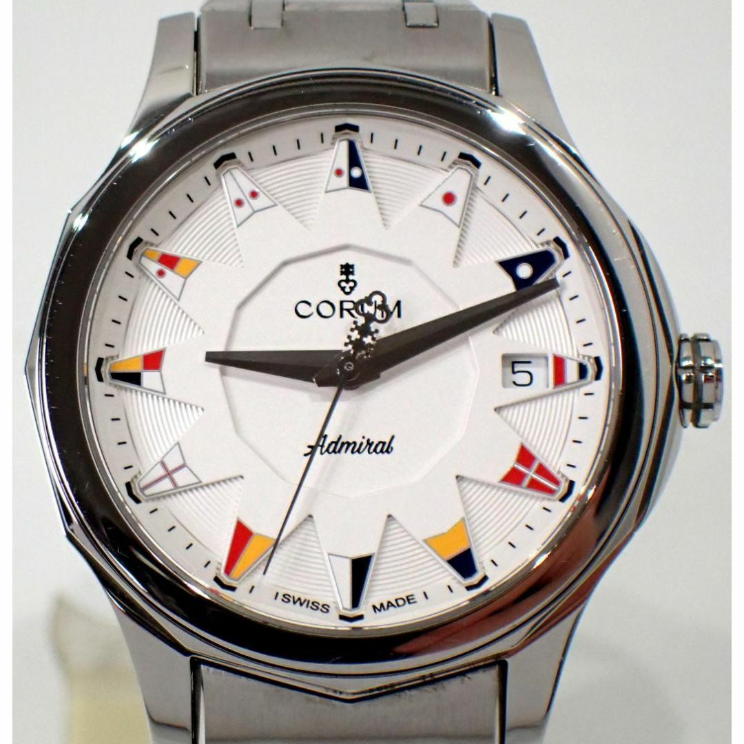 CORUM - 23年購入 定価90万円 磨き済 美品 コルム アドミラル38 CORUM - 23年購入 定価90万円 磨き済 美品 コルム アドミラル38