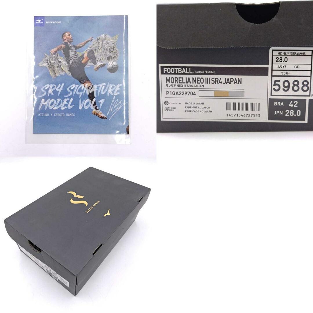 MIZUNO - 【中古・未使用品】ミズノ MORELIA モレリア NEO 3 SR4 MIZUNO - 【中古・未使用品】ミズノ MORELIA モレリア NEO 3 SR4