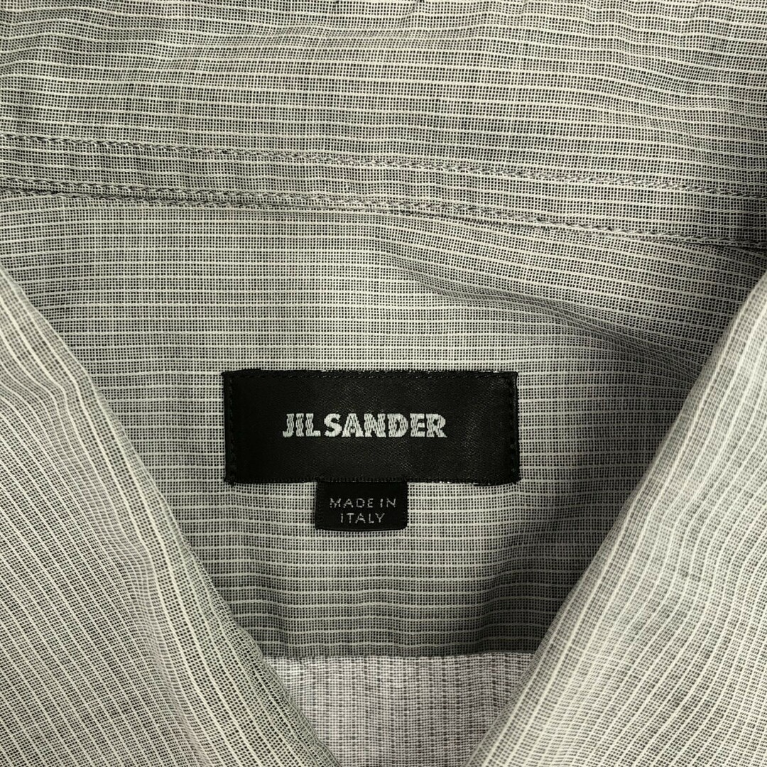 JIL SANDER - JIL SANDER ジルサンダー 10SS コットンストライプ JIL SANDER - JIL SANDER ジルサンダー 10SS コットンストライプ
