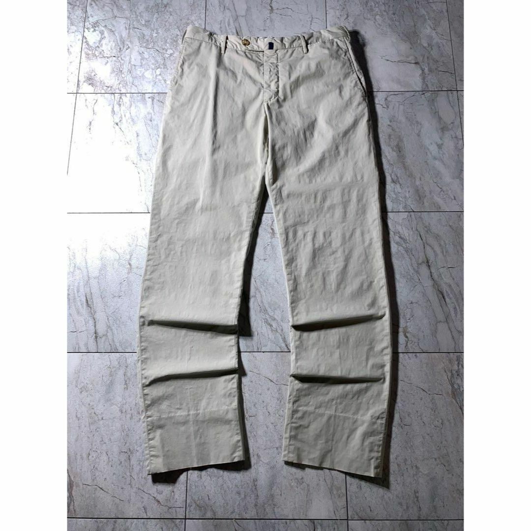 INCOTEX - INCOTEX チノパン スラックス ベージュ HIGH COMFORT INCOTEX - INCOTEX チノパン スラックス ベージュ HIGH COMFORT