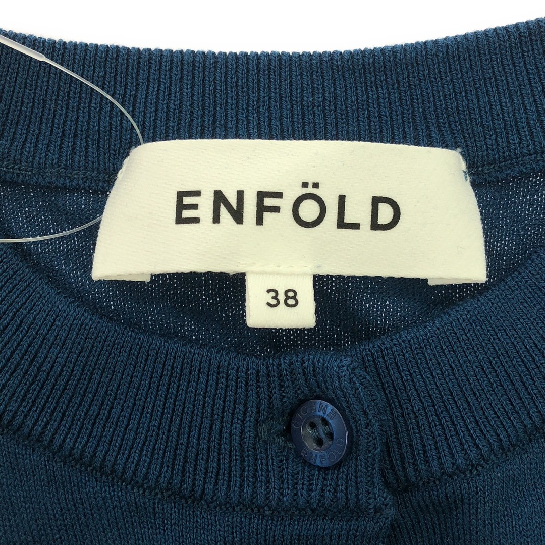 ENFOLD - ENFOLD エンフォルド シルクコットンニット ENFOLD - ENFOLD エンフォルド シルクコットンニット