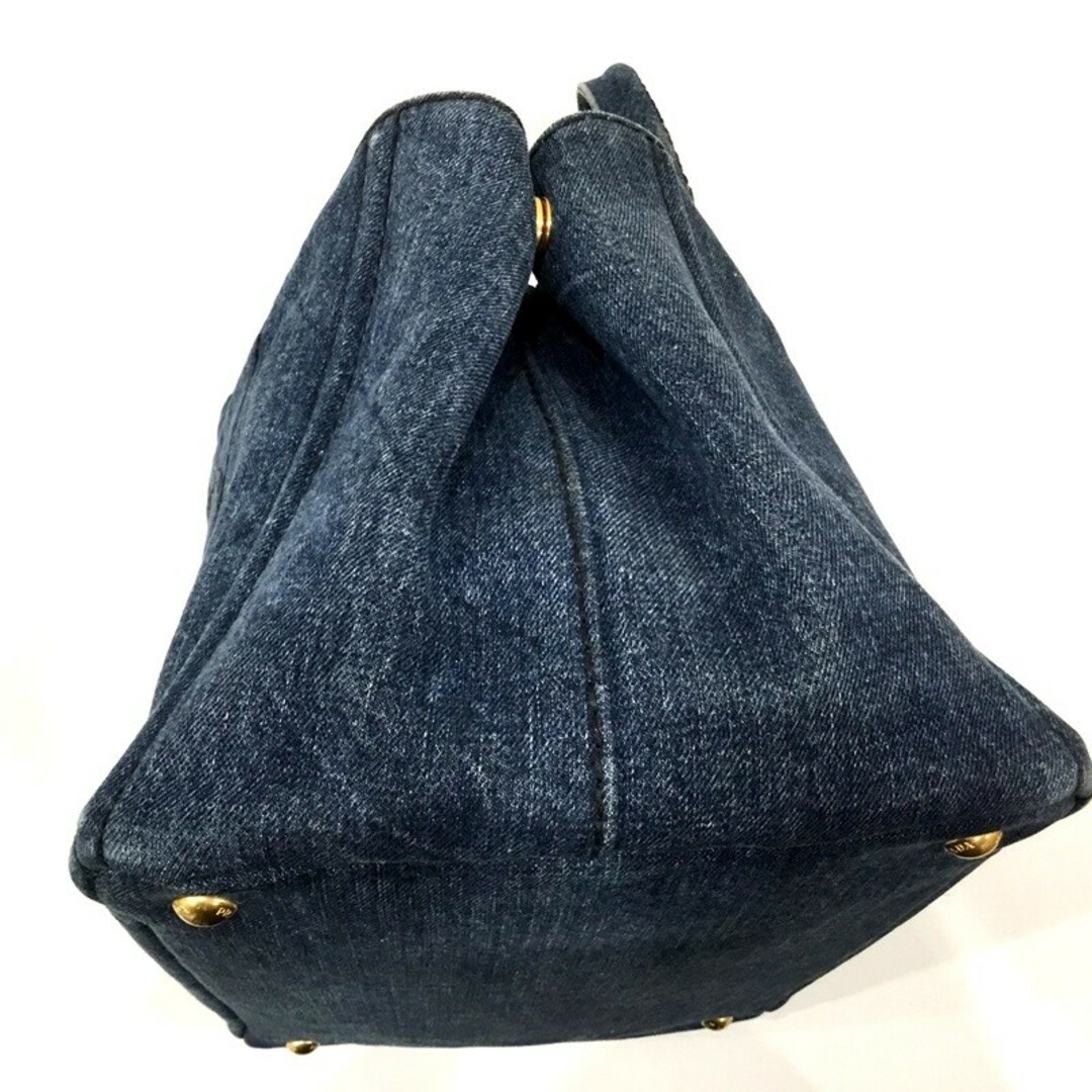 PRADA - PRADA プラダ カナパ デニム トートバッグ B1877B PRADA - PRADA プラダ カナパ デニム トートバッグ B1877B