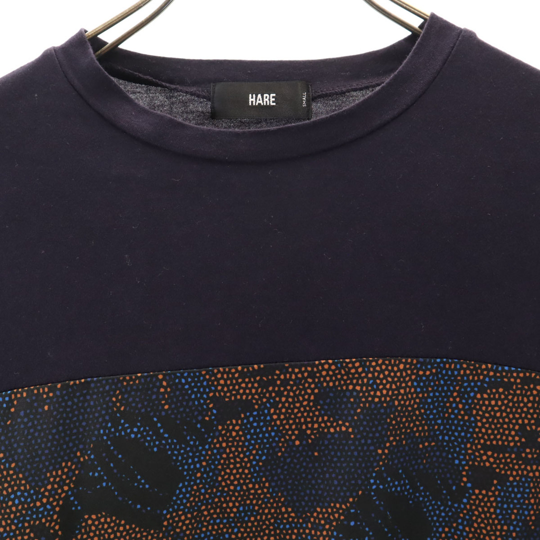 HARE - 古着 HARE ハレ 長袖 Tシャツ S ネイビー系 ロンT メンズ HARE - 古着 HARE ハレ 長袖 Tシャツ S ネイビー系 ロンT メンズ