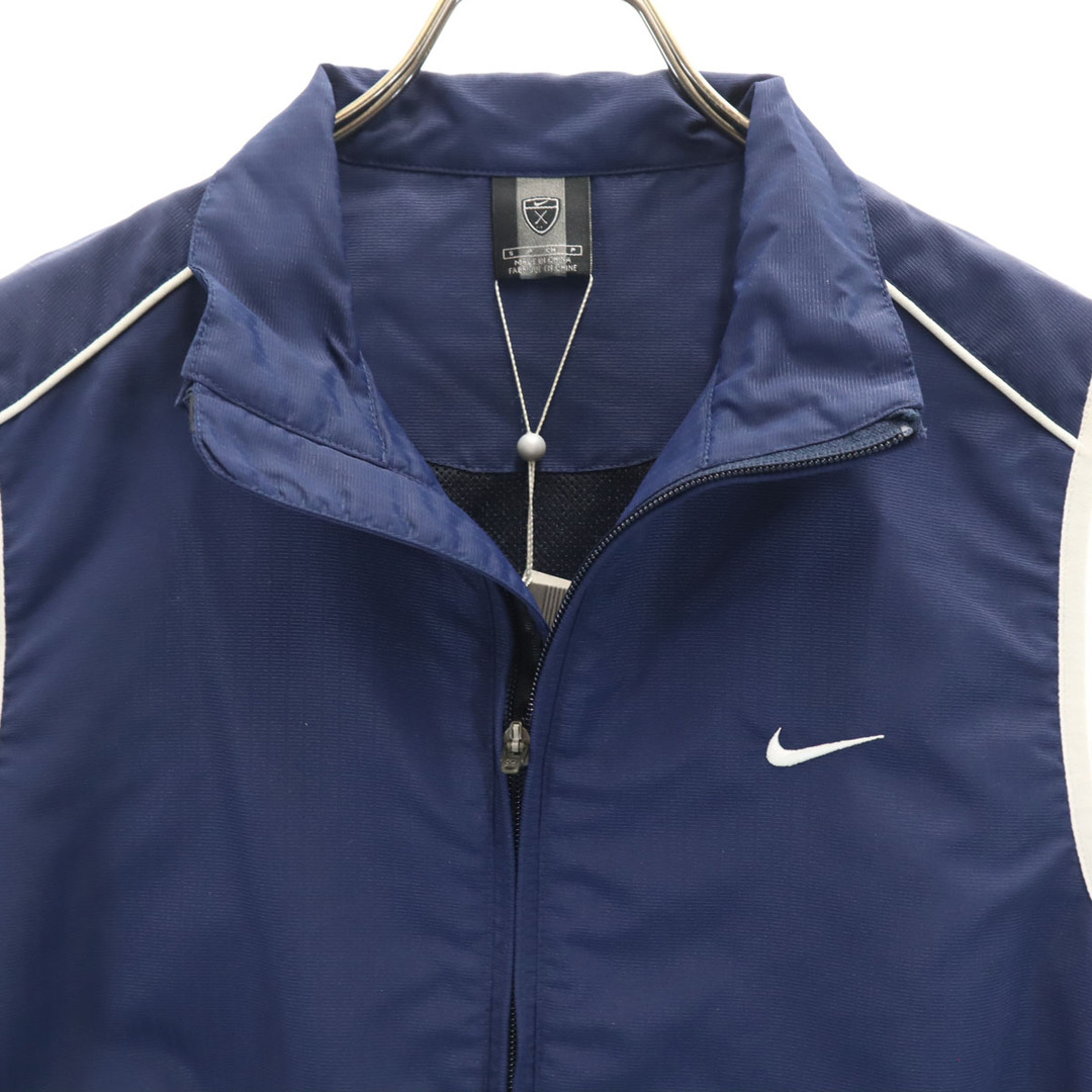 NIKE - 古着 NIKE ナイキ ゴルフ ベスト S ネイビー メンズの NIKE - 古着 NIKE ナイキ ゴルフ ベスト S ネイビー メンズの