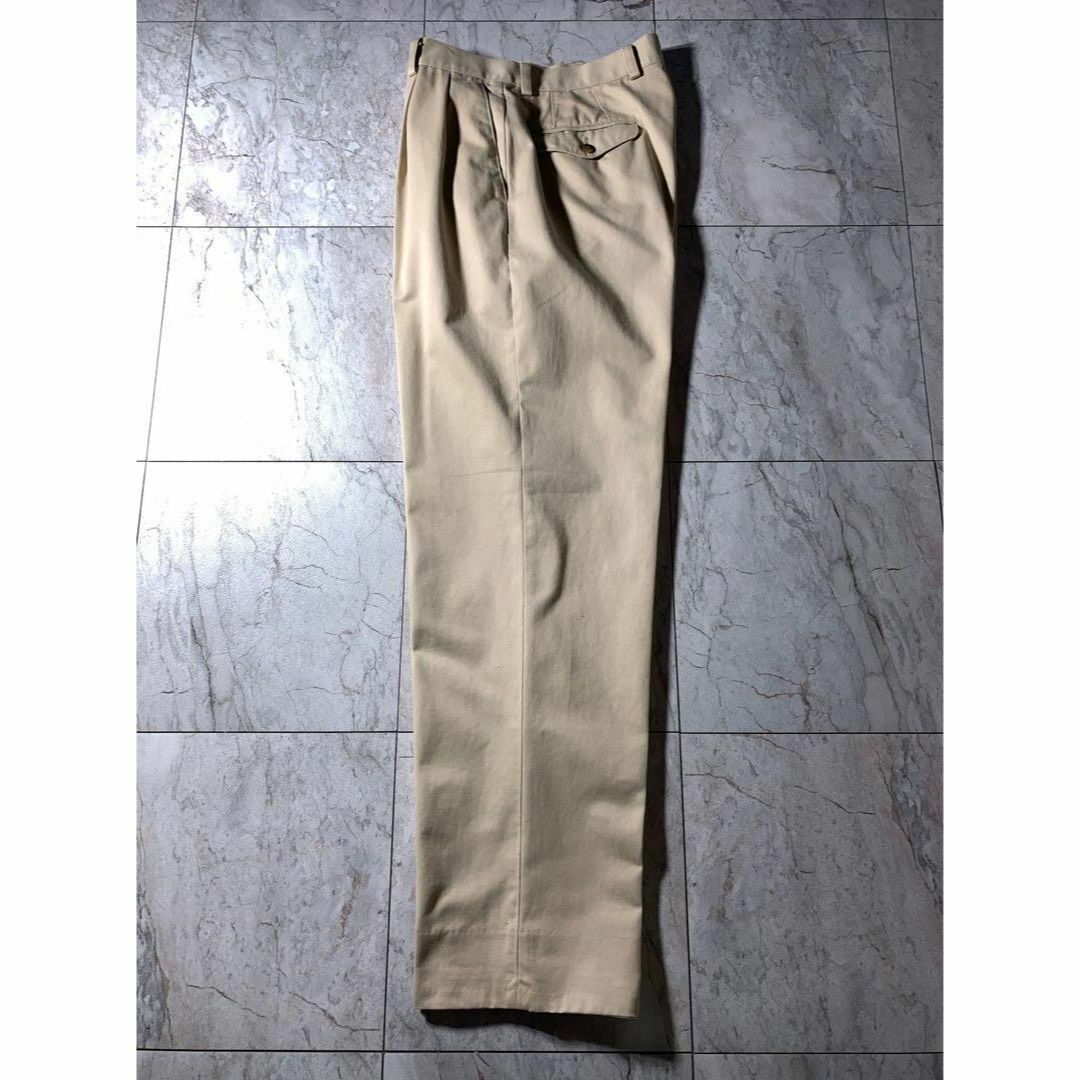 Levi's - 00s DOCKERS 2タック チノパン スラックス ベージュ Levi's - 00s DOCKERS 2タック チノパン スラックス ベージュ