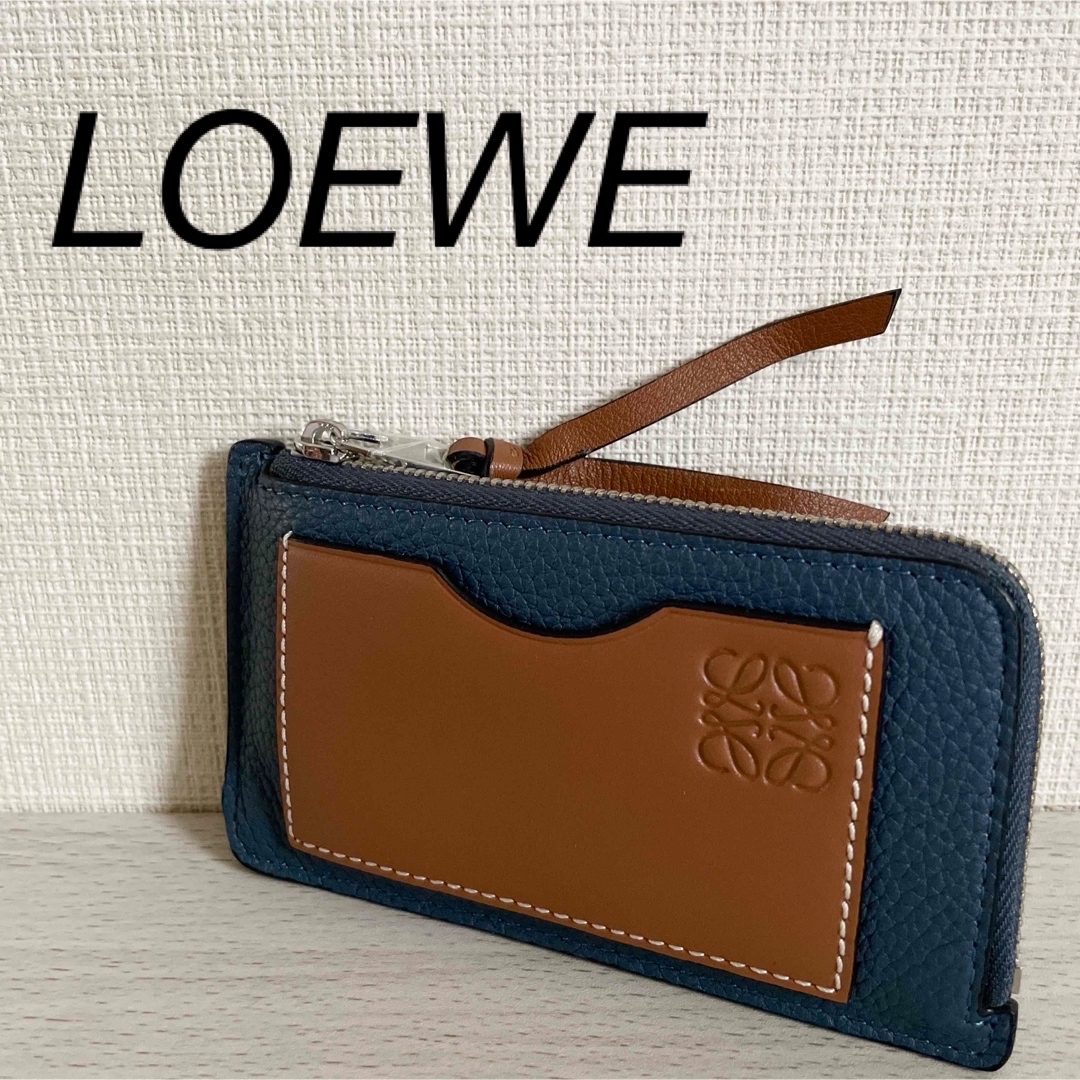 LOEWE - 【訳アリ価格】LOEWE 小銭&カードケース ミニ財布 LOEWE - 【訳アリ価格】LOEWE 小銭&カードケース ミニ財布