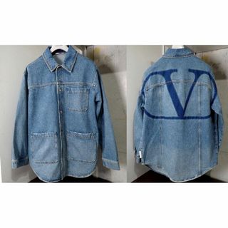 VALENTINO - 極美品!ヴァレンチノ Vロゴ メンズ デニム VALENTINO - 極美品!ヴァレンチノ Vロゴ メンズ デニム