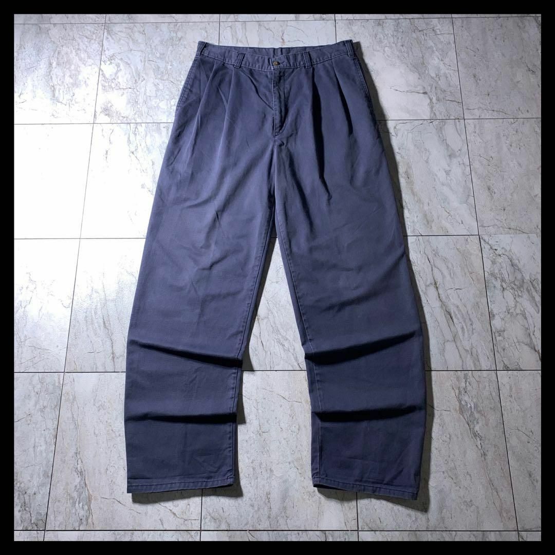 Levi's - 90s USA製 DOCKERS 2タック チノパン スラックス Levi's - 90s USA製 DOCKERS 2タック チノパン スラックス