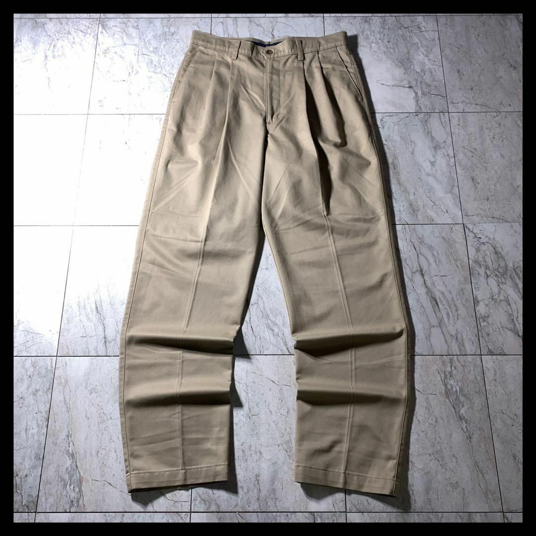 Levi's - 90s DOCKERS 2タック ツイル チノパン スラックス Levi's - 90s DOCKERS 2タック ツイル チノパン スラックス