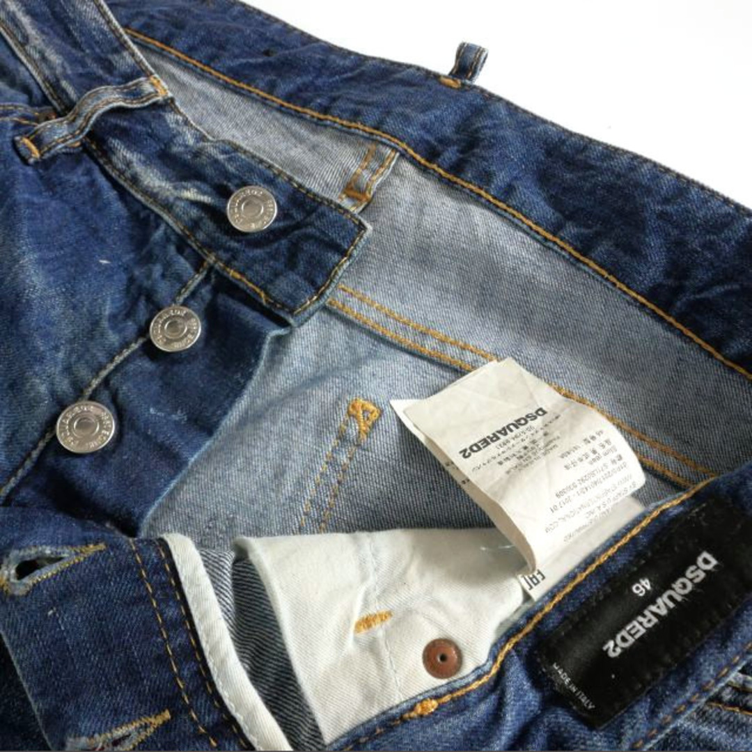DSQUARED2 - ディースクエアード 17SS ダメージ加工 スリム DSQUARED2 - ディースクエアード 17SS ダメージ加工 スリム
