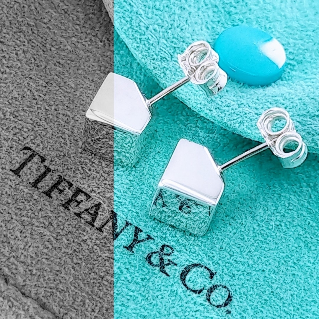 大人気新品 Tiffany & ピアスの スクエア 【ティファニー】キューブ - Co. アクセサリー