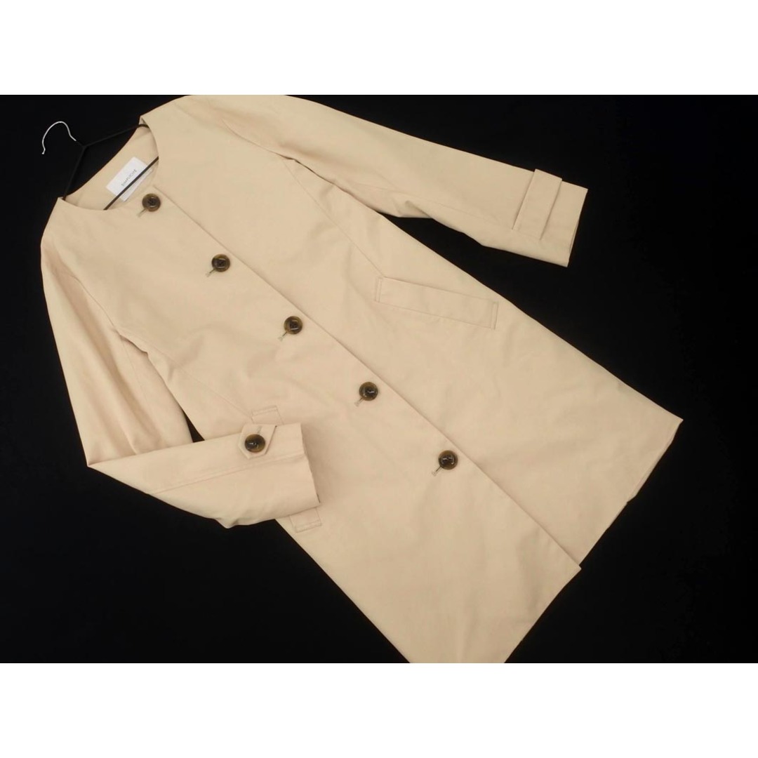 Simplicite - simplicite シンプリシテェ ノーカラー コート Simplicite - simplicite シンプリシテェ ノーカラー コート