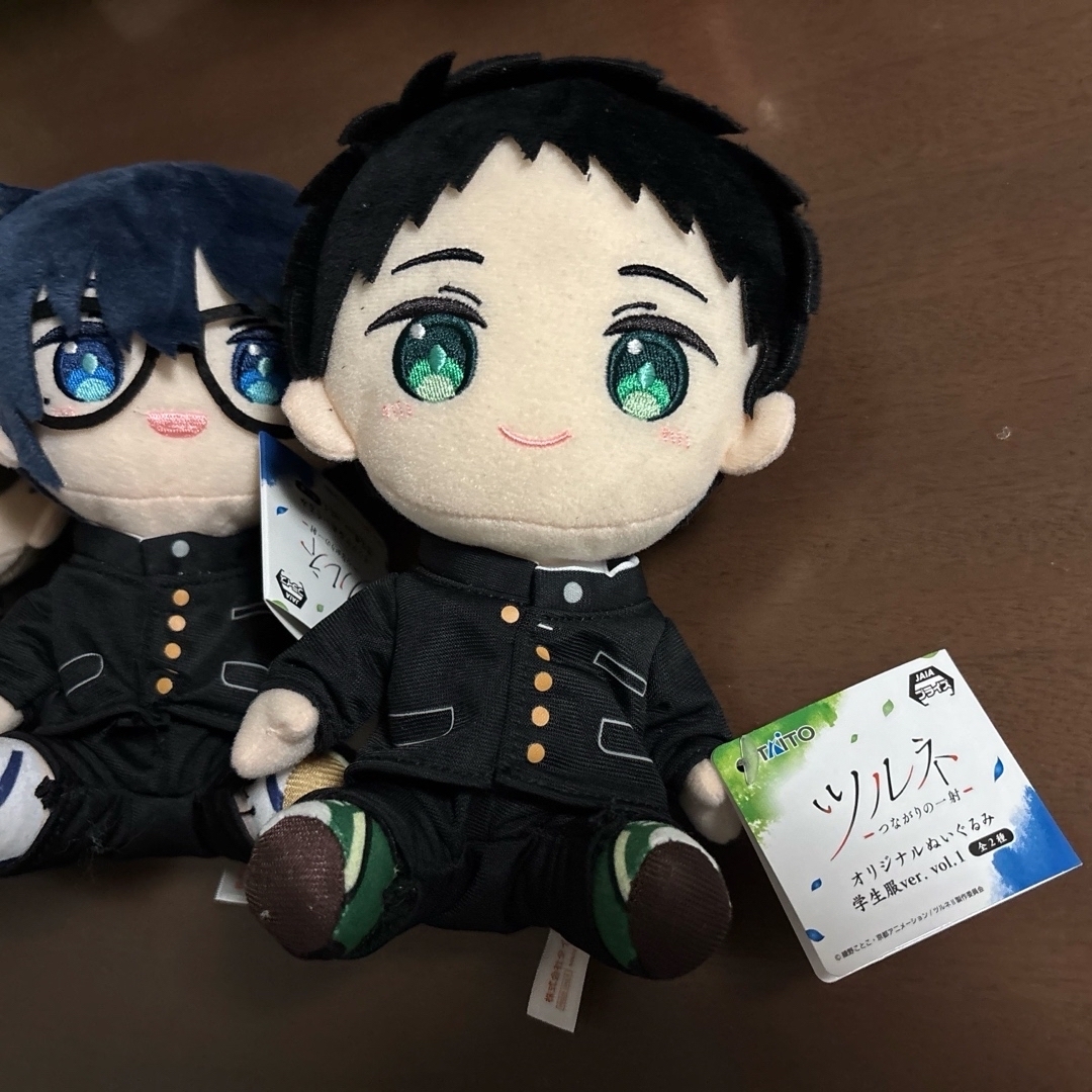 TAITO - ツルネ つながりの一射 オリジナル ぬいぐるみ 学生服 TAITO - ツルネ つながりの一射 オリジナル ぬいぐるみ 学生服