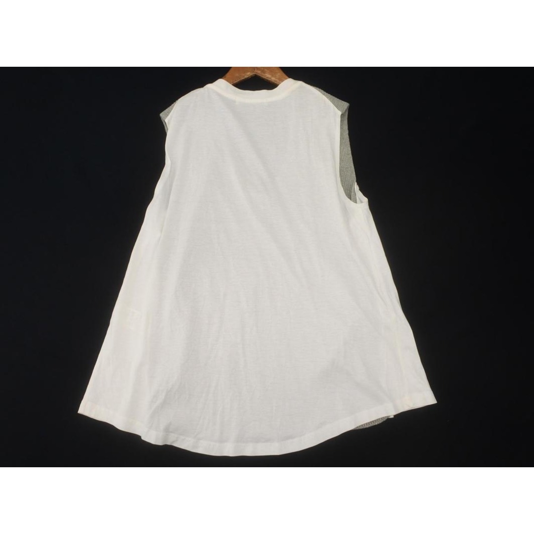 blanc basque - blanc basque ブランバスク ニット 切替 ベスト blanc basque - blanc basque ブランバスク ニット 切替 ベスト
