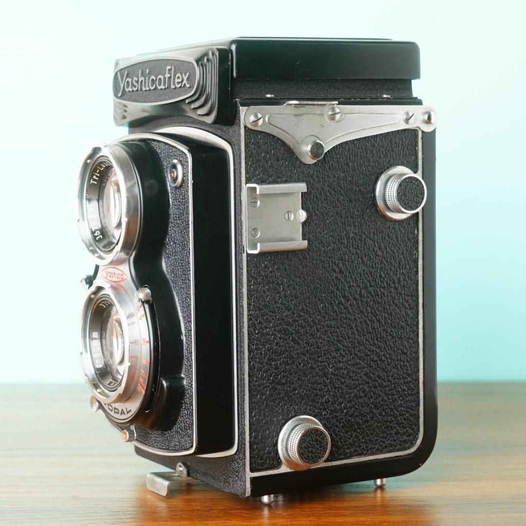 京セラ - 完動品◎YASHICAFLEX C型 二眼レフ フィルムカメラ #49 京セラ - 完動品◎YASHICAFLEX C型 二眼レフ フィルムカメラ #49