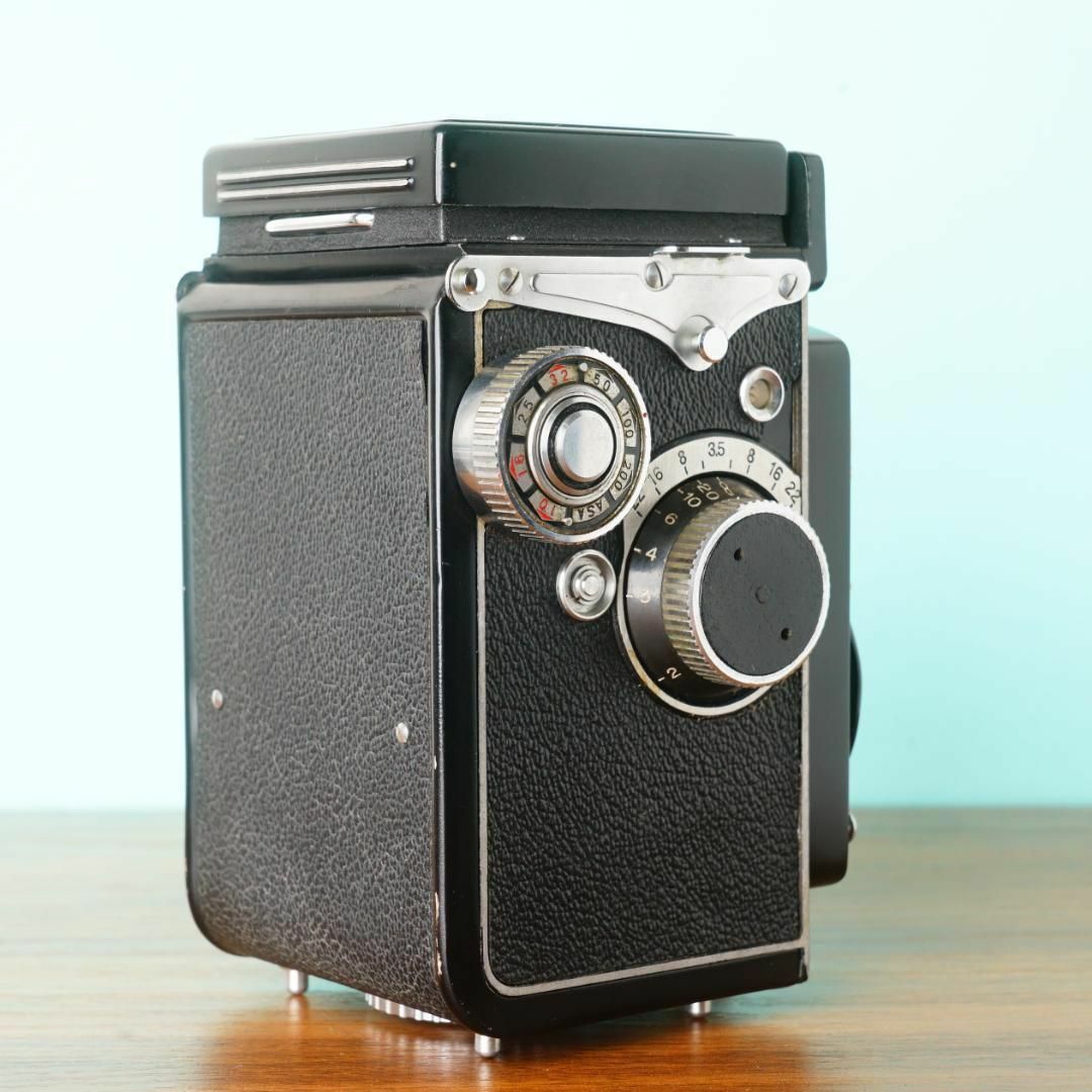 京セラ - 完動品◎YASHICAFLEX C型 二眼レフ フィルムカメラ #49 京セラ - 完動品◎YASHICAFLEX C型 二眼レフ フィルムカメラ #49