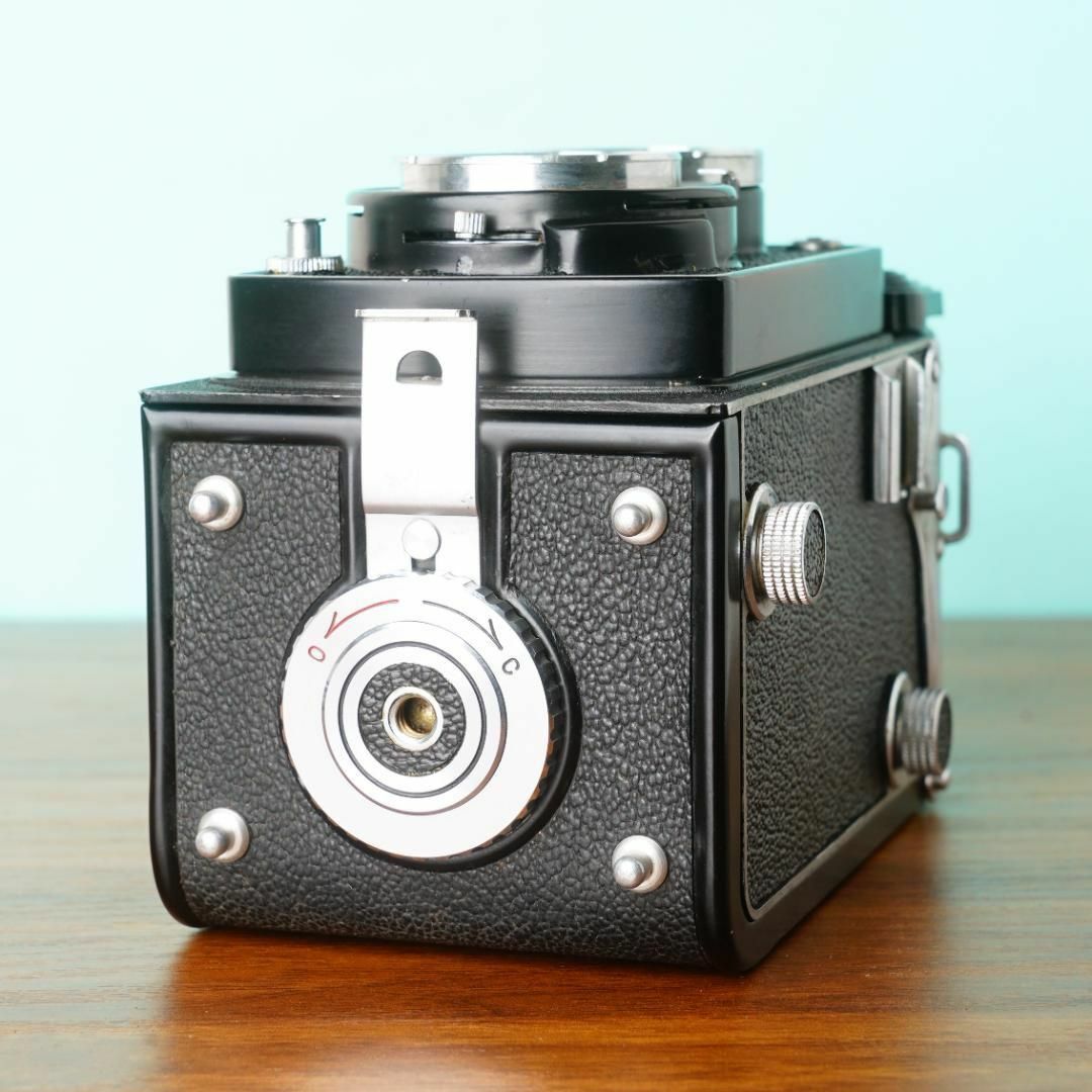京セラ - 完動品◎YASHICAFLEX C型 二眼レフ フィルムカメラ #49 京セラ - 完動品◎YASHICAFLEX C型 二眼レフ フィルムカメラ #49