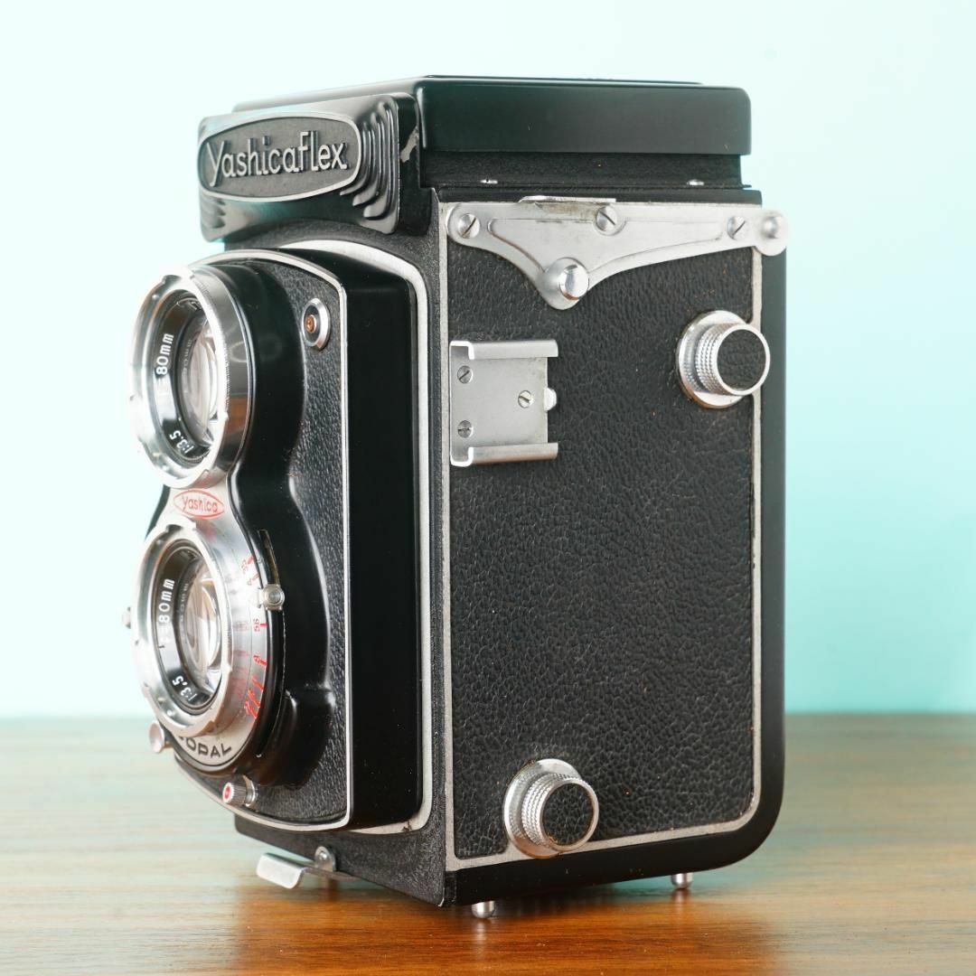 京セラ - 完動品◎YASHICAFLEX C型 二眼レフ フィルムカメラ #15 京セラ - 完動品◎YASHICAFLEX C型 二眼レフ フィルムカメラ #15