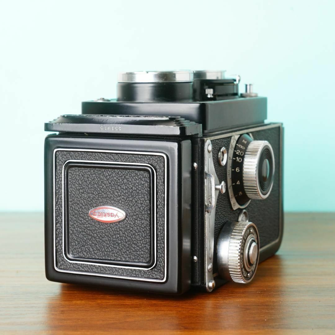 京セラ - 完動品◎YASHICAFLEX C型 二眼レフ フィルムカメラ #15 京セラ - 完動品◎YASHICAFLEX C型 二眼レフ フィルムカメラ #15