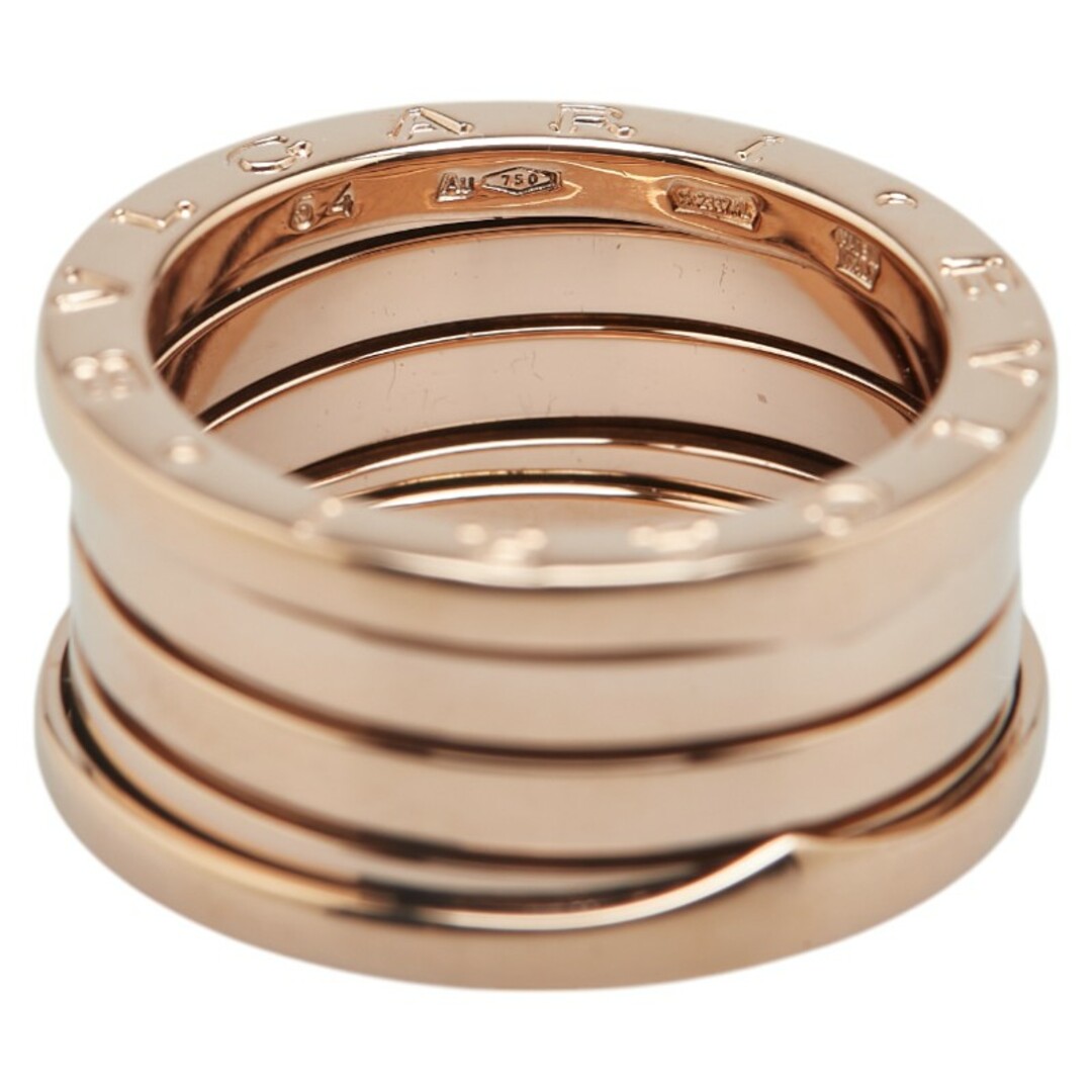 BVLGARI - 美品 K18PG ピンクゴールド リング 指輪 #54 【1 BVLGARI - 美品 K18PG ピンクゴールド リング 指輪 #54 【1
