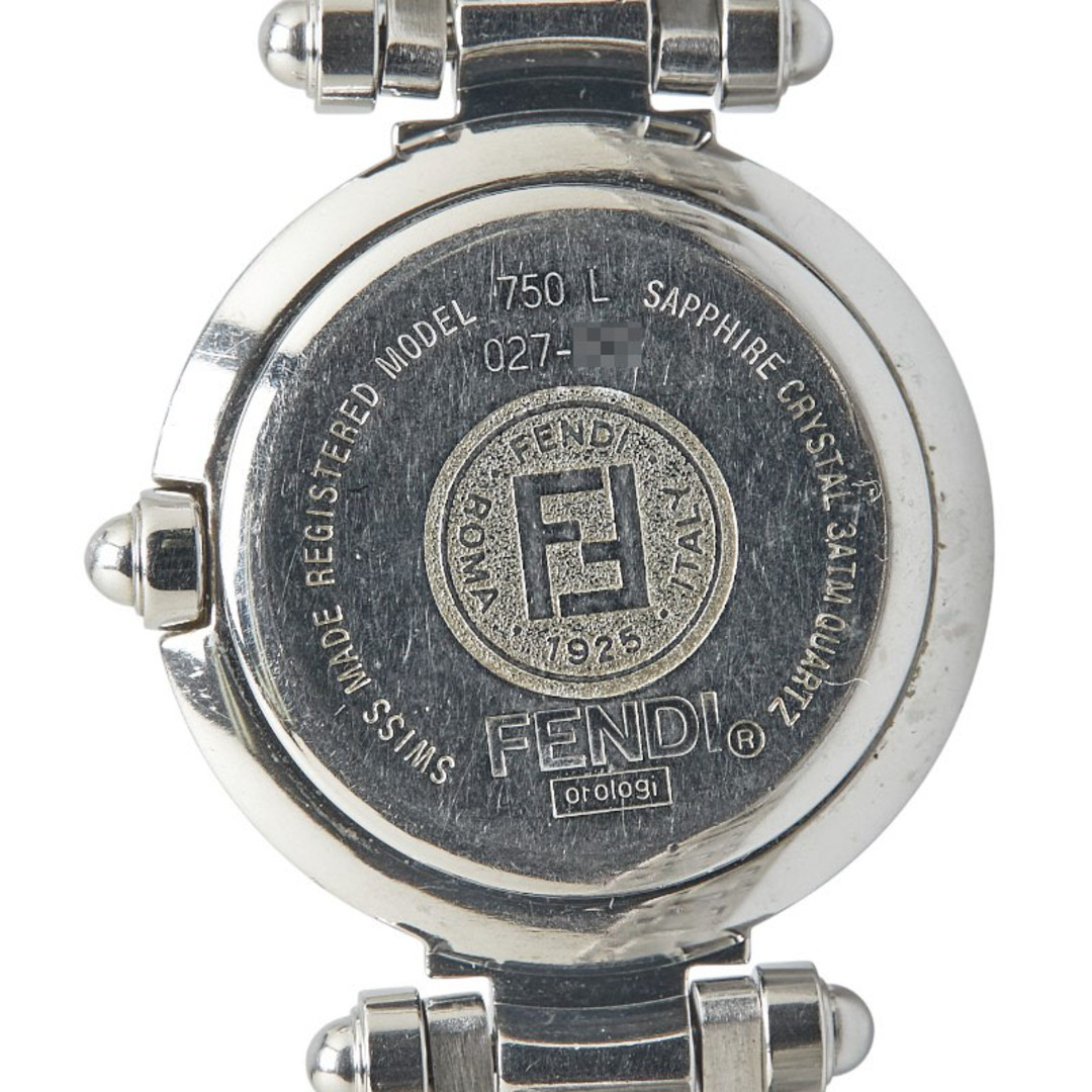 FENDI - フェンディ オロロジ 腕時計 750L クオーツ ブラック FENDI - フェンディ オロロジ 腕時計 750L クオーツ ブラック