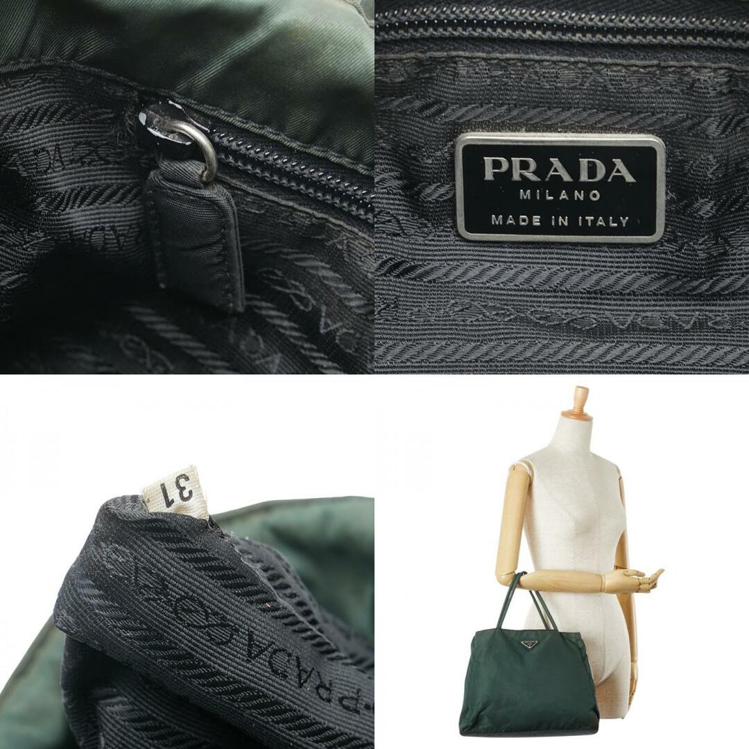 PRADA - プラダ 三角ロゴプレート トートバッグ ナイロン PRADA - プラダ 三角ロゴプレート トートバッグ ナイロン