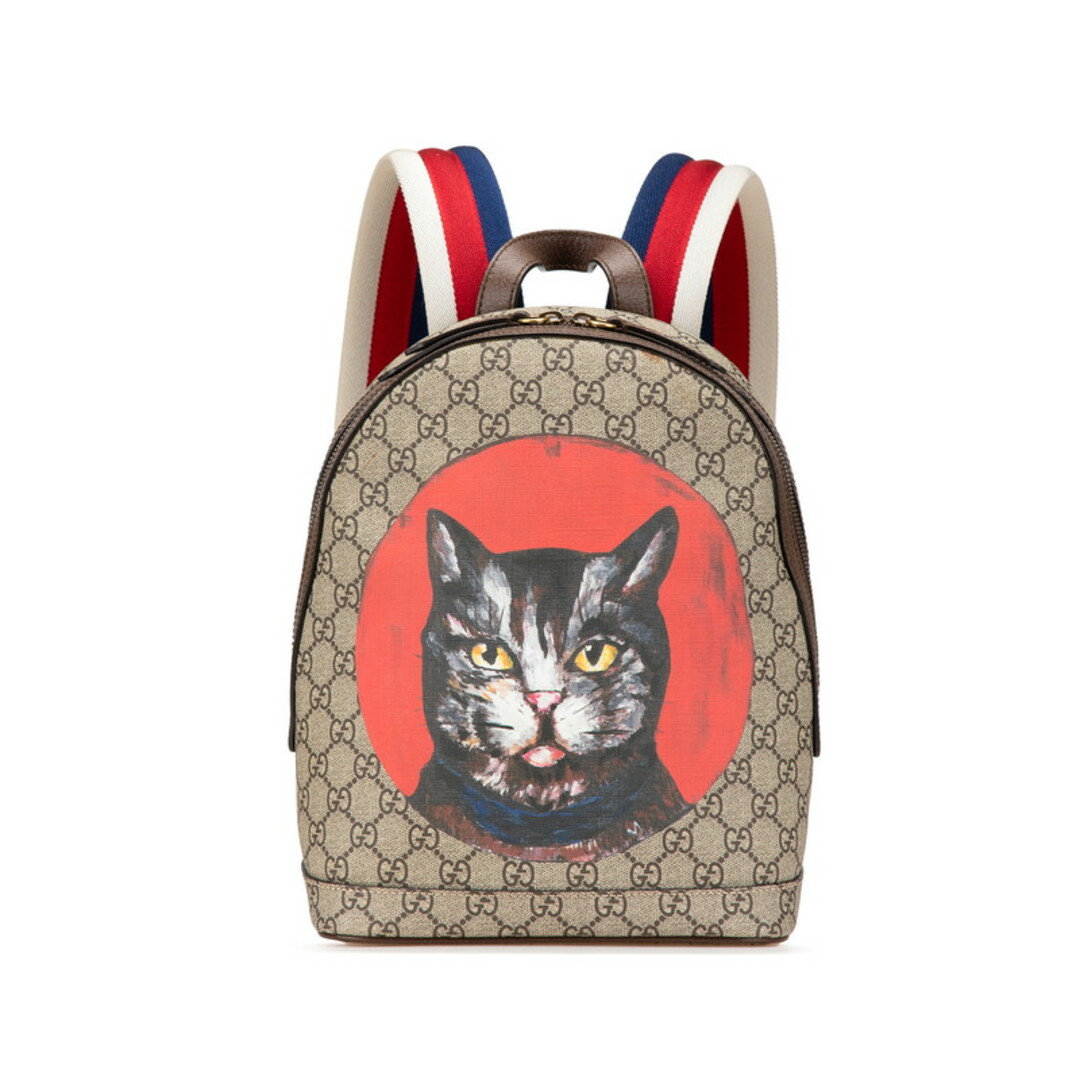 GUCCI - グッチ GGスプリーム ミスティックキャット リュック GUCCI - グッチ GGスプリーム ミスティックキャット リュック