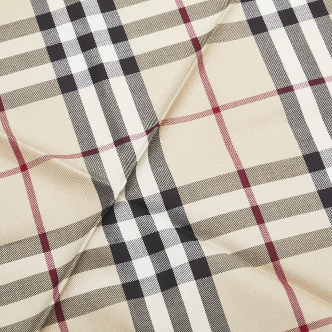 BURBERRY - 美品 バーバリー ノバチェック スカーフ 三角形 BURBERRY - 美品 バーバリー ノバチェック スカーフ 三角形