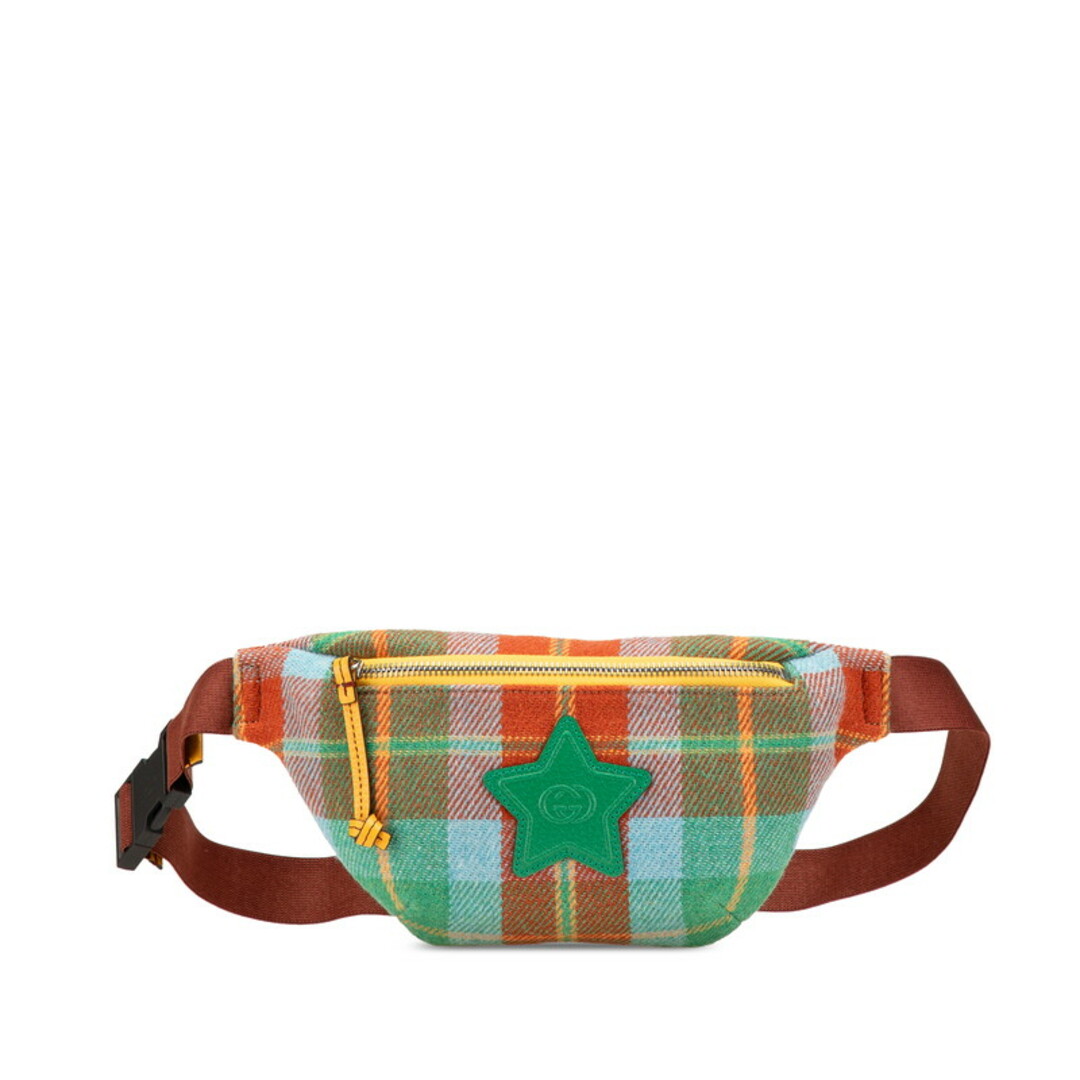 GUCCI - 美品 グッチ チルドレン チェック スター ウエスト GUCCI - 美品 グッチ チルドレン チェック スター ウエスト